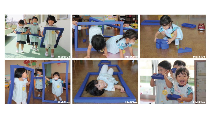 様々なサイズの枠のイメージ